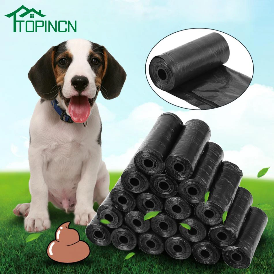20 рулонов биоразлагаемые мусорные пакеты для щенков чихуахуа|waste poop bag|dog waste bagspoop