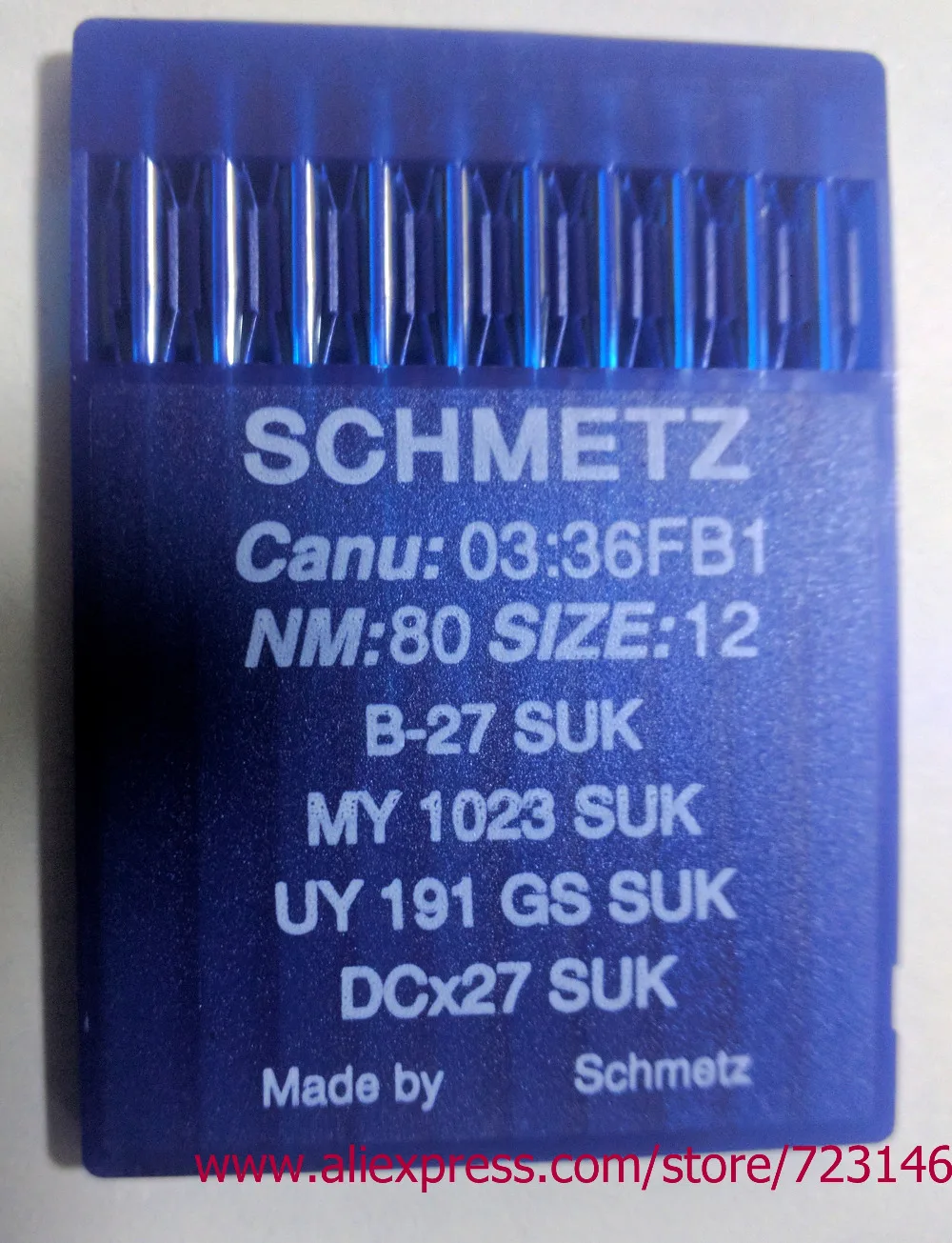 SCHMETZ B 27 55/6 иглы MY 1023 UY 191 GS DCX27 Canu 03:36 1 94 для промышленных машин певец Юки|Швейные