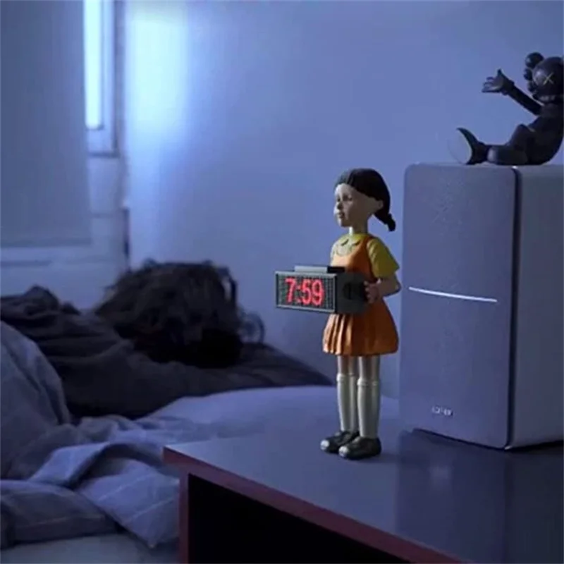 Игрушка-кальмар будильник стреляющие пули чтобы разбудить вас кукла с