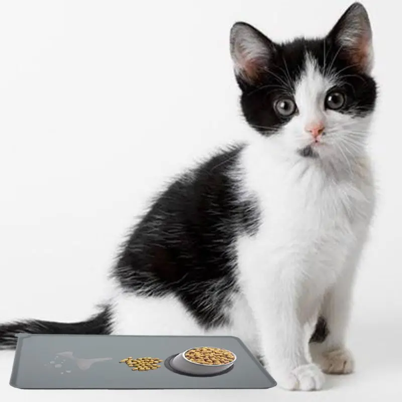 

Waterproof Anti-skid And Leak-proof Food Placemat Silicone Pet Placemat 2021