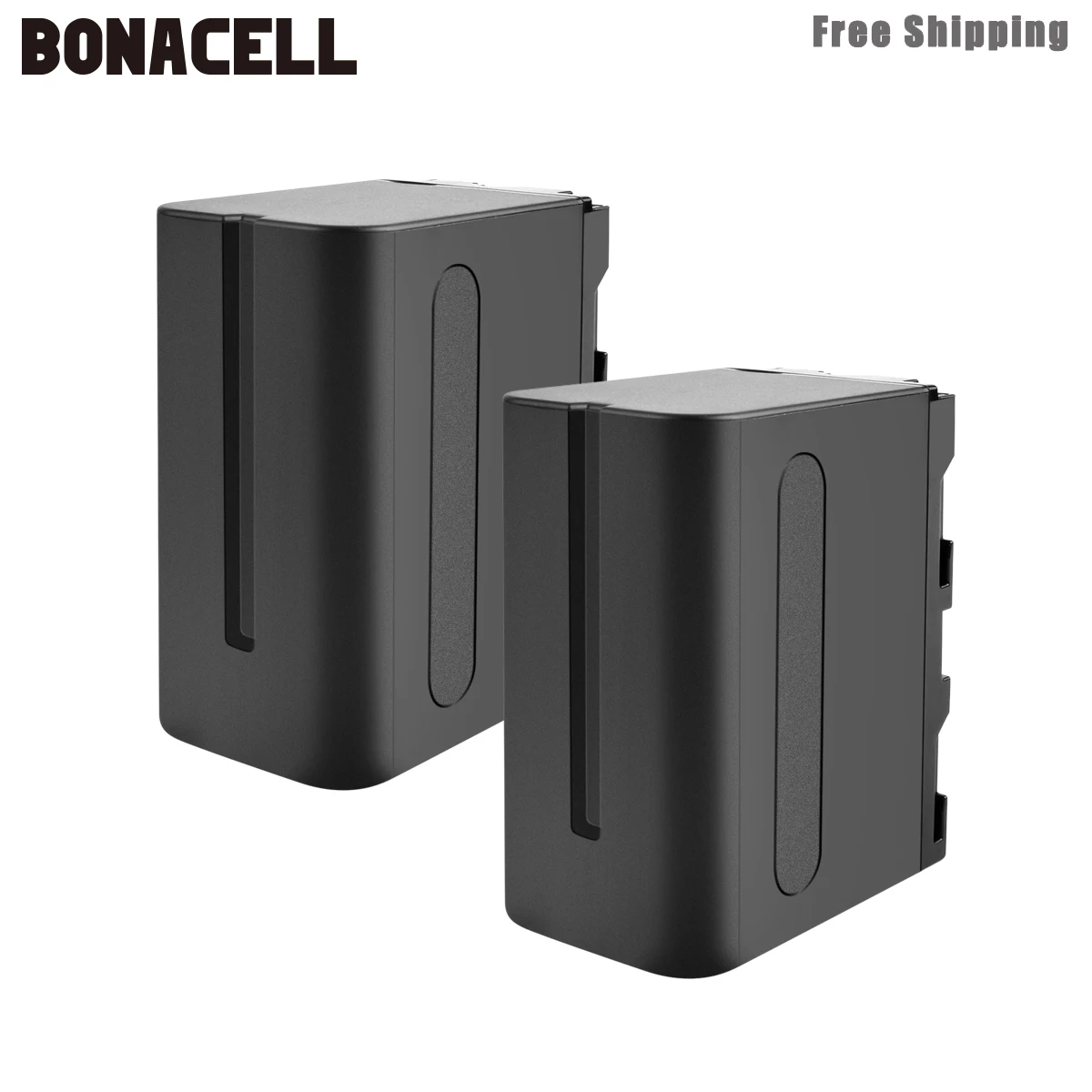 2 Pack Battery Bonacell 7,2 V 8700mAh батареи+ Зарядное устройство для sony NP-F975 NP-F970 NP-F960 NP-F950 NP-F770 NEX-FS100U NEX-FS700U DCR-SC100 L50 - Цвет: 2 Pack Battery
