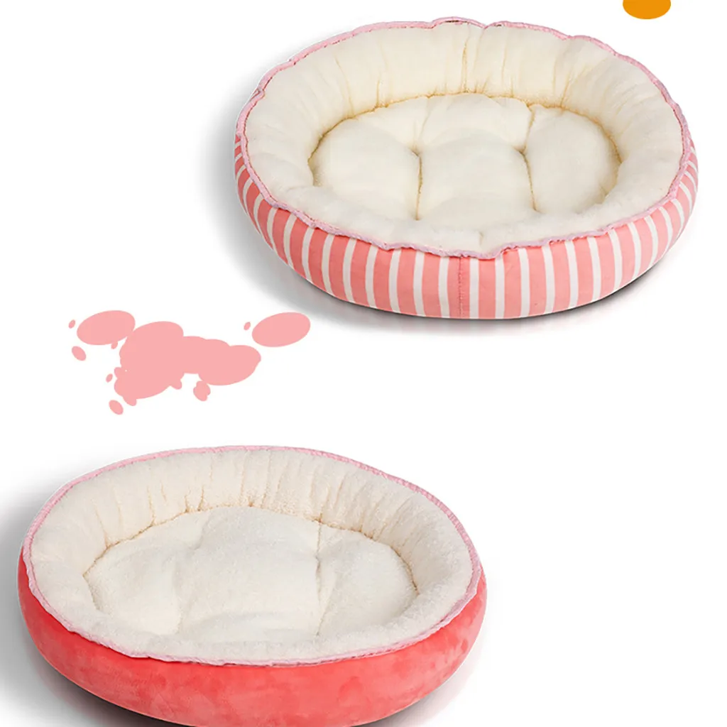 Стирающаяся мягкая кровать для домашних животных удобная глубокого сна