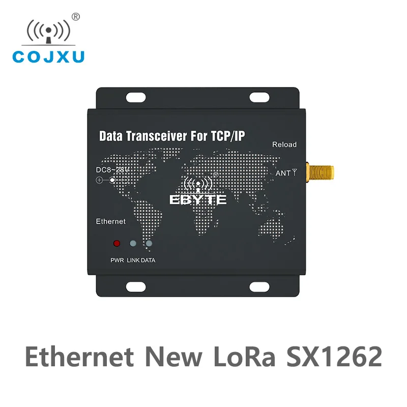 SX1262 22dbm LoRa Ethernet беспроводной цифровой радиоприемник приемопередатчик (900SL22-ETH)