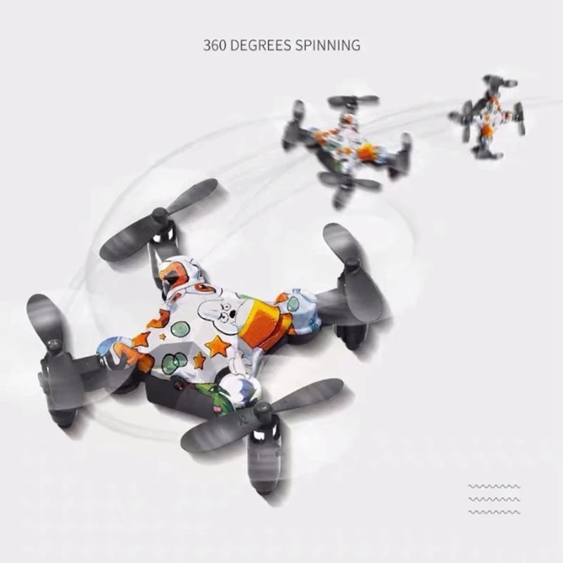 

Luggage Mini Drone Folding Quadcopter Remote Control Airplane Children's Toy