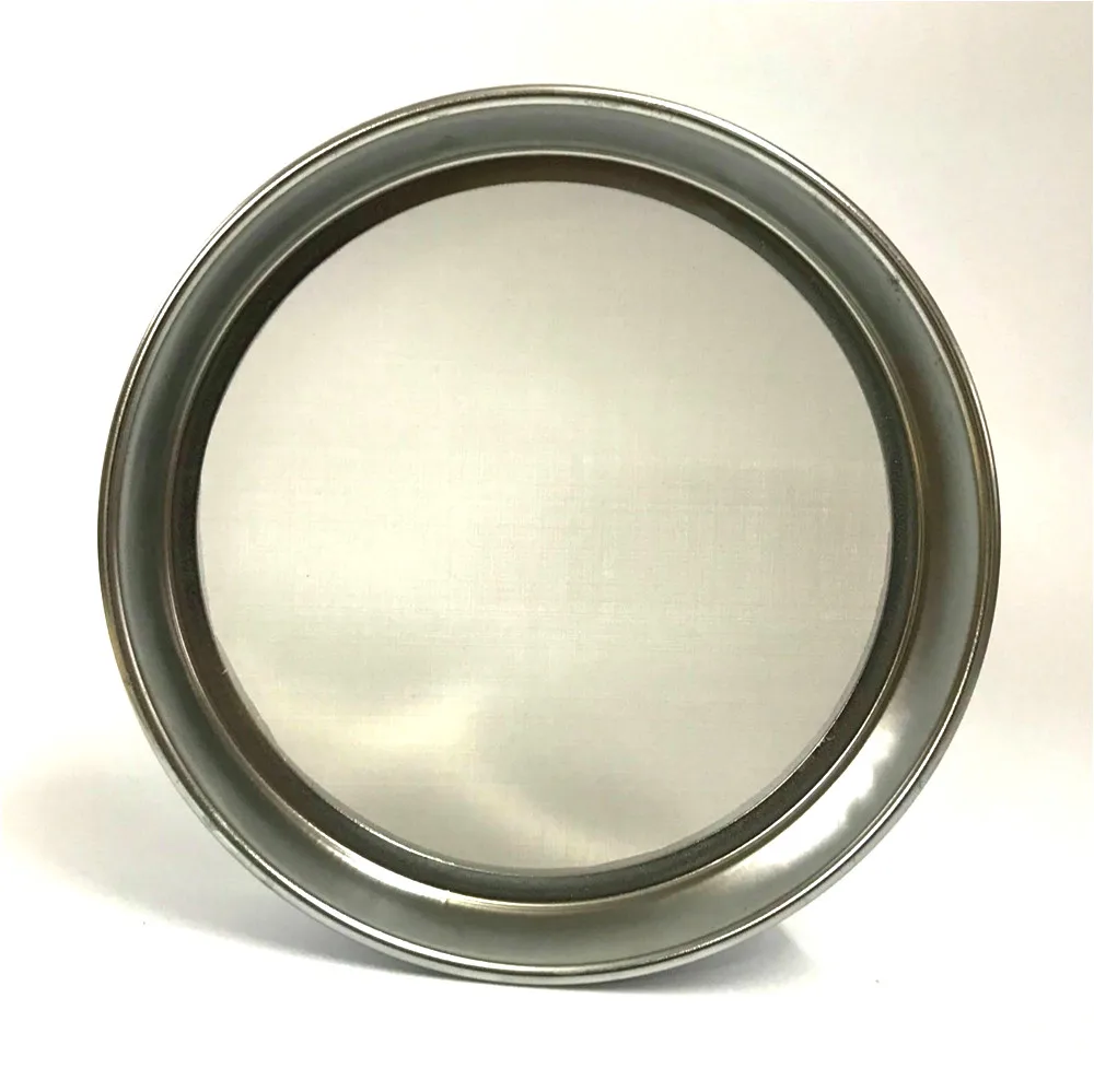 Тестовое сито выборочный осмотр Pharmacopeia лабораторный стандарт 304 сс фильтр сетка