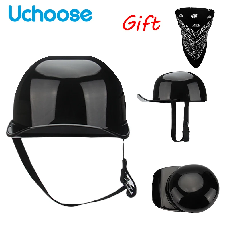 

2022 New Retro Gangster DS Personality Baseball Cap Helmet Spoon Helmet Summer Helmet Men And Women Motorcycle Helmet Fashion