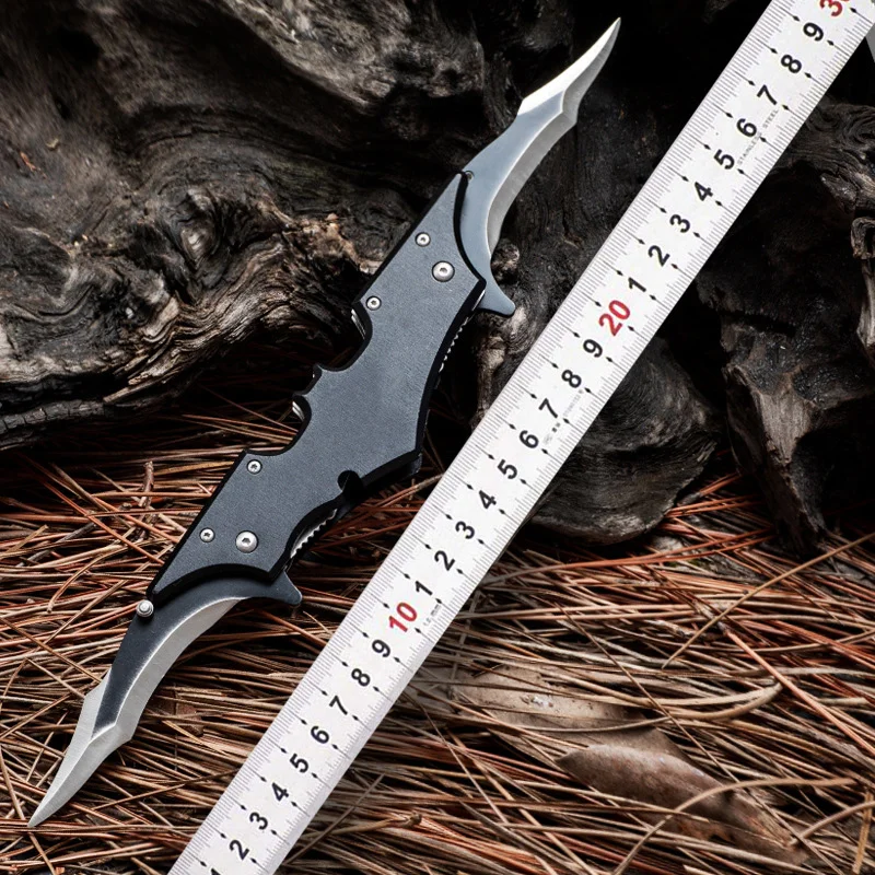 

Hysenss Bat 3Cr13 Stainless Steel Folding Knives Tactical Outdoor Camping Jungle Survival Tactical Self-defense EDC Tools Gift