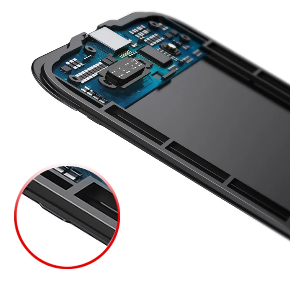 5000 мАч, металлический каркас, аудио выход для iphone 11 11 Pro 11 Pro Max, чехол для зарядного устройства, чехол для смартфона, внешний аккумулятор