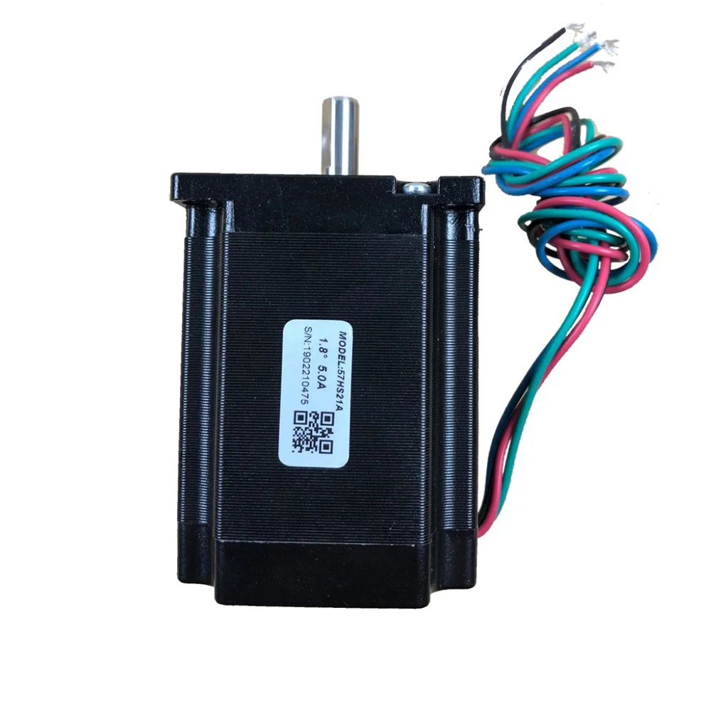 Шаговый двигатель nema 23 57HS21A вал 8 мм 5 А 2 1 нм 76 гравировальный станок с ЧПУ | Шаговые