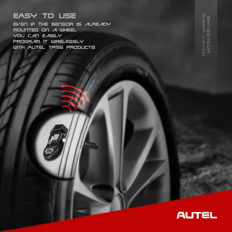 

wholesale TPMS Sensor Autel MX Sensor 315 + 433MHz Programmable work with ts601 car diagnostic tool