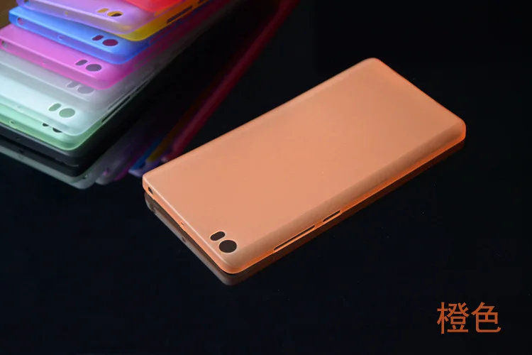 Ультратонкая матовая полупрозрачная задняя крышка для xiaomi Note чехол MI 5 7 дюйма из