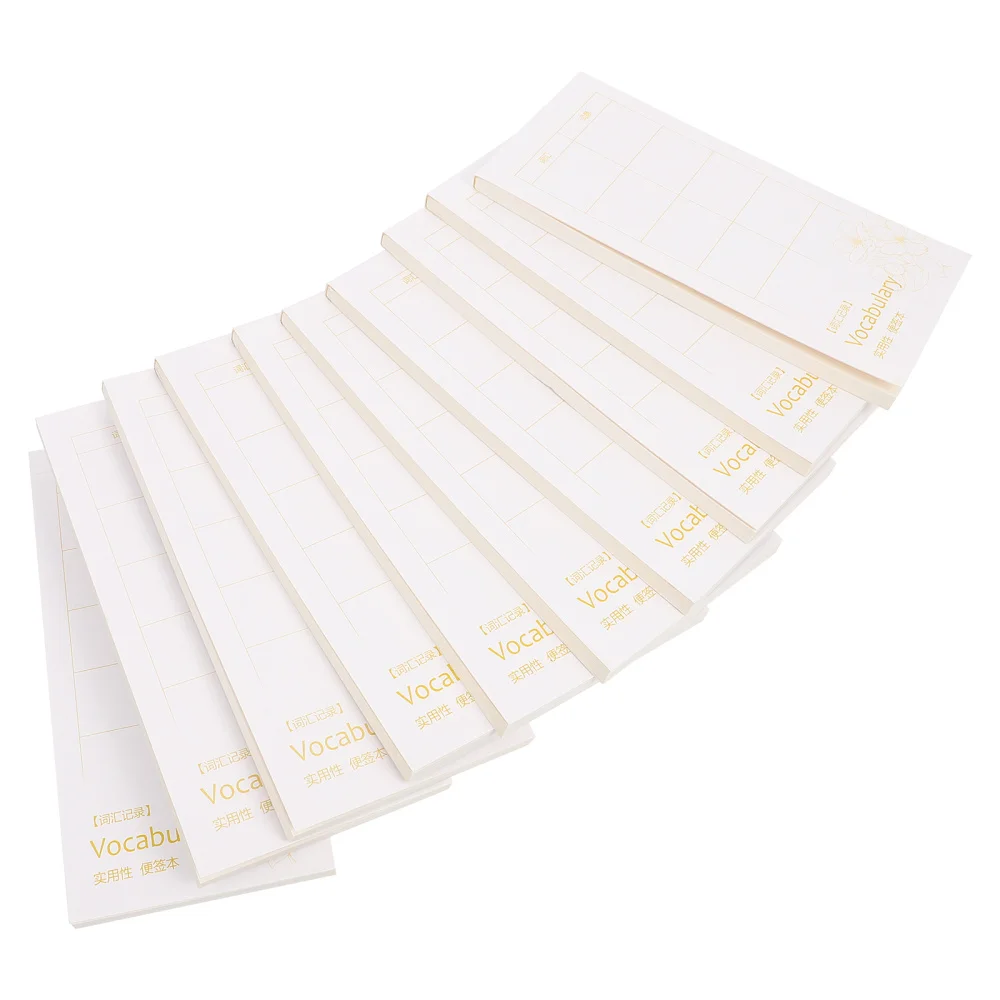 

10 шт., планирующие записные книжки, стильные планирующие книжки для студентов, полезные планирующие блокноты