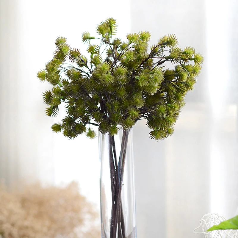 

Artificial Green PlantsPine Branches, 20cm Length, HomeDecoration, Green BonsaiOrnaments on Office Desks, Wedding Scene Dressing
