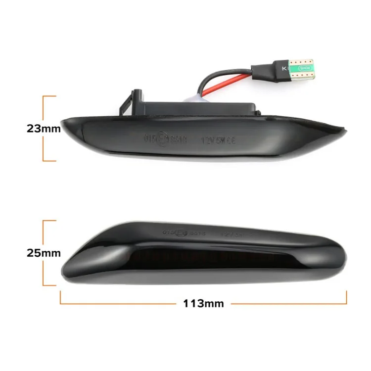 One Pair Dynamic Side Marker Turn Signal Light For BMW E90 E91 E92 E93 E60 E87 E82 E46 etc Car accessories | Автомобили и