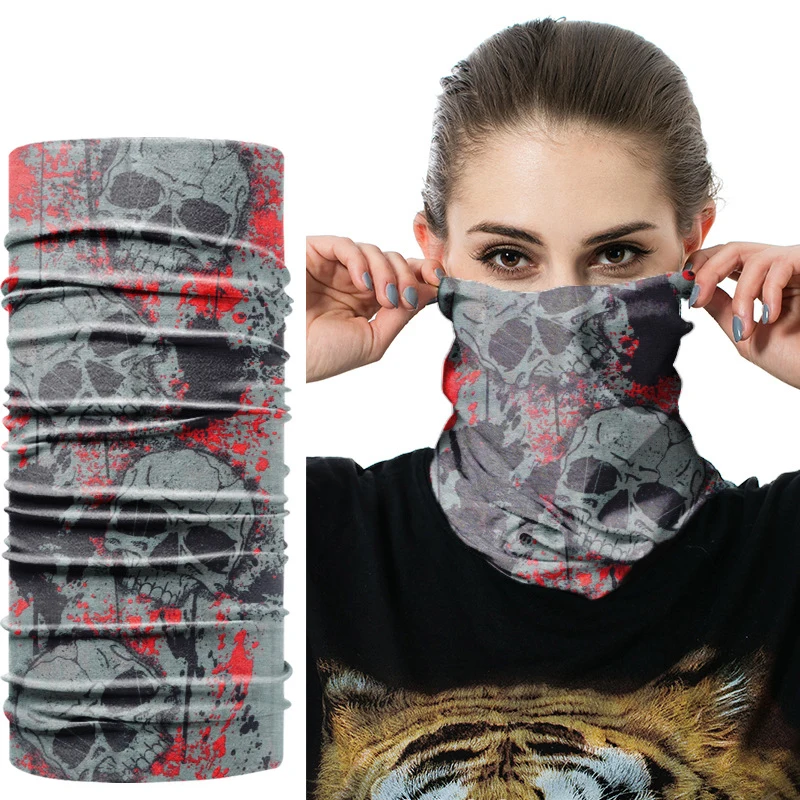 

Sun Protection Cycling Bandanas Outdoor Fishing Scarf Motorcycle Tube Scarves Windproof Neck Gaiter Headwear Men Women