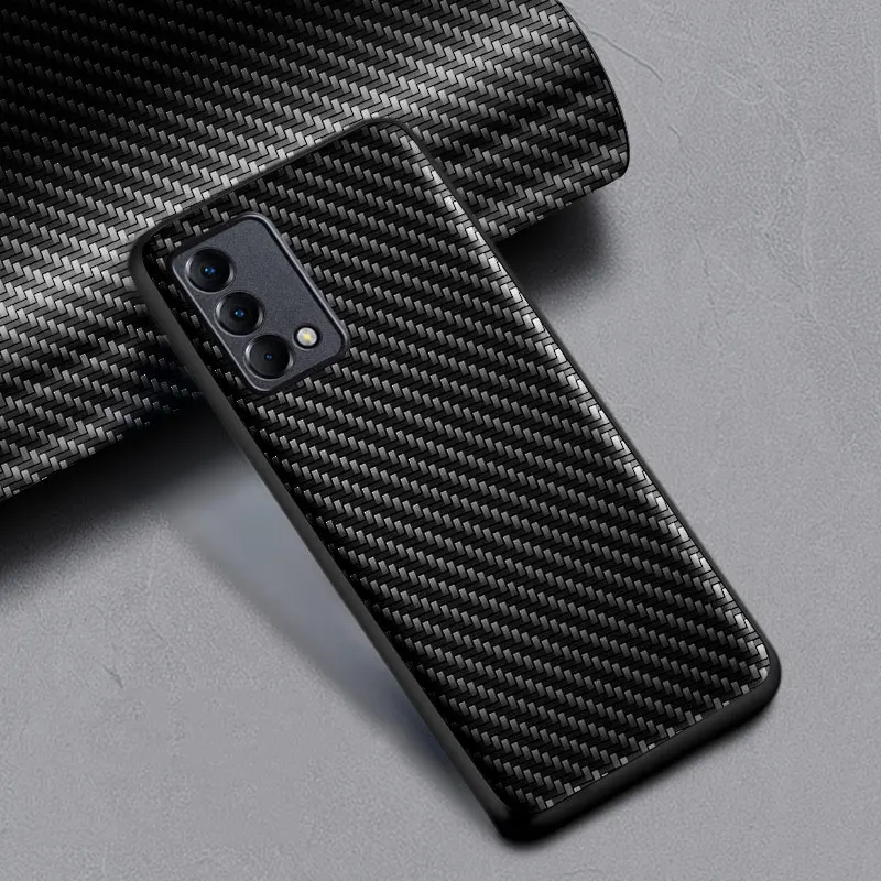 

Carbon Fibre texture Phone Case for Realme GT Master Edition Fashion Design Soft Back Cover Coque for Realme GT Master Case