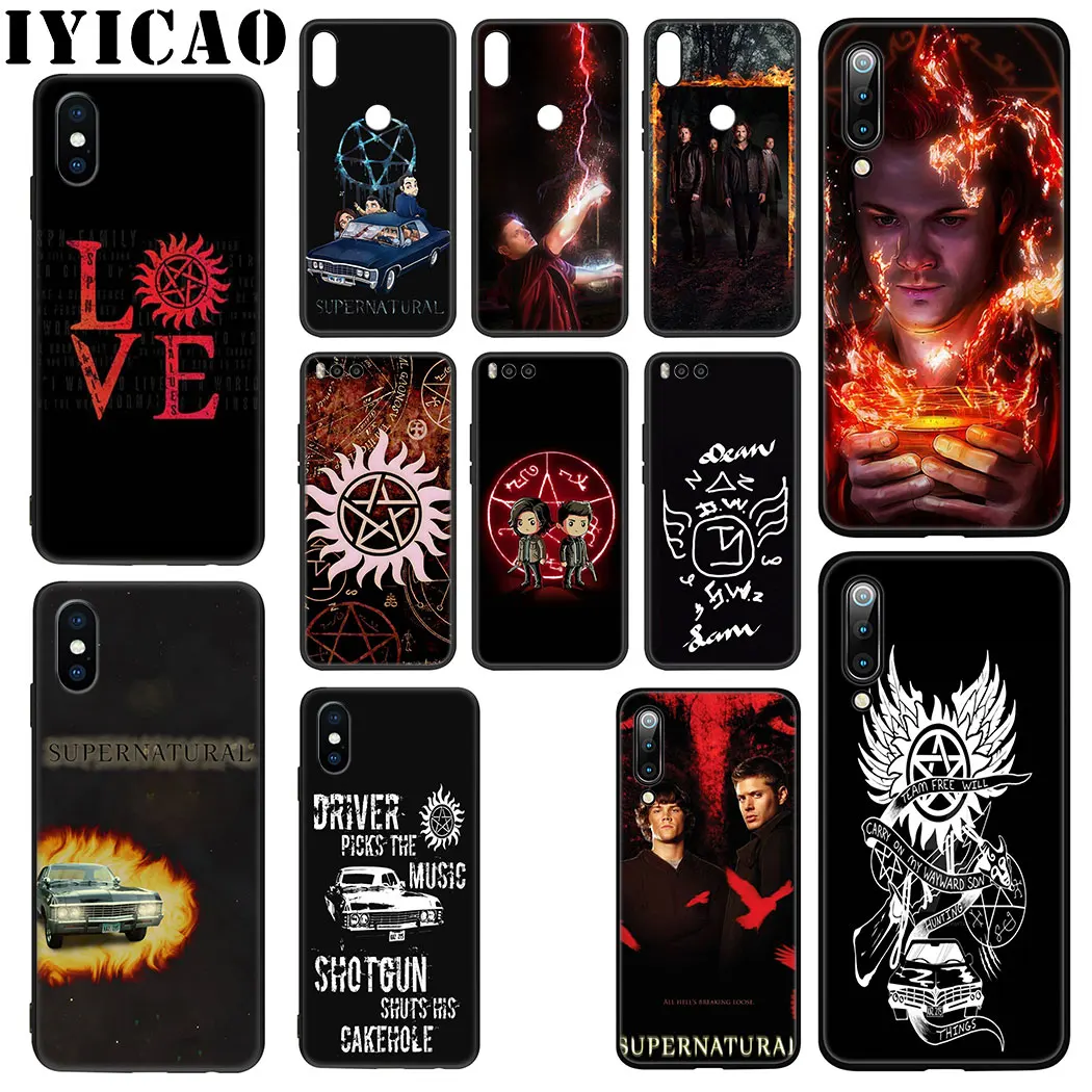 Сверхъестественный Мягкий силиконовый чехол для телевизионной серии Xiaomi Mi 10 9 8 A3