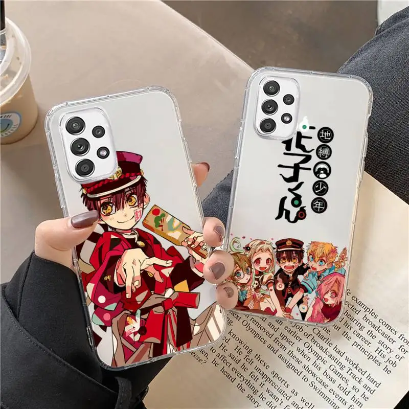 

Anime Toilet Bound Hanako Kun Phone Case Transparent For Huawei P20 P30 P40 honor mate 8X 9X 10i Pro Lite
