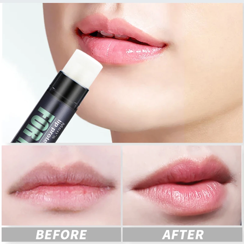 Увлажняющая сухая Обветренная Помада для губ мужчин восстанавливающее