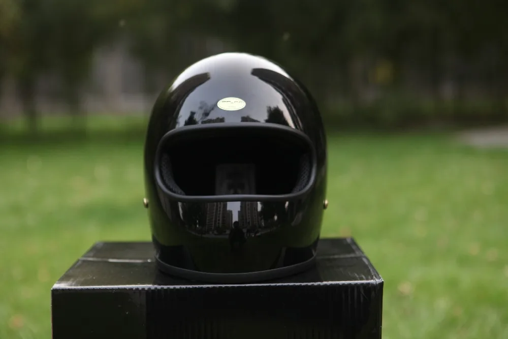 tt& co casco moto винтажный мотоциклетный шлем ECE Сертификация бренд стекловолокно Ретро мото rbike полный шлем
