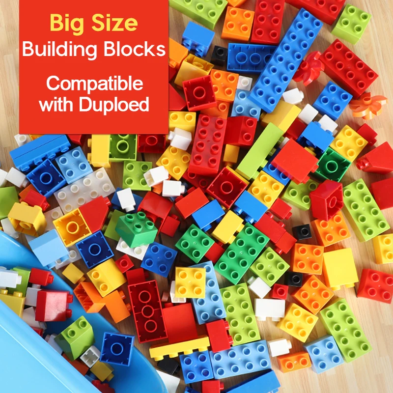 60 300 шт большие строительные блоки Совместимые с основными брендами DIY
