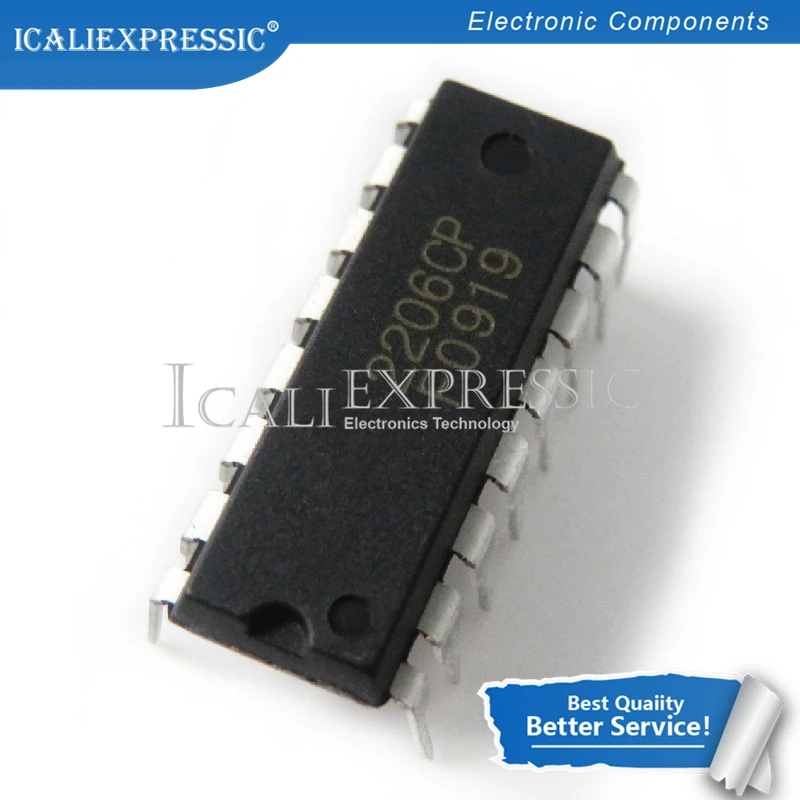 1 шт. XR2206CP XR-2206 XR2206 DIP-16 монолитный функциональный генератор IC в наличии - купить по