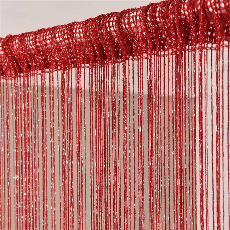 Роскошные хрустальные занавески 1 м * 2 | Дом и сад