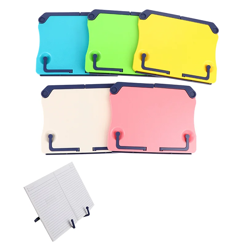 

Portable Bookend Stand Reading Book Stand Books Recipe Shelf Folding Holder Tablet Stand Music Manager