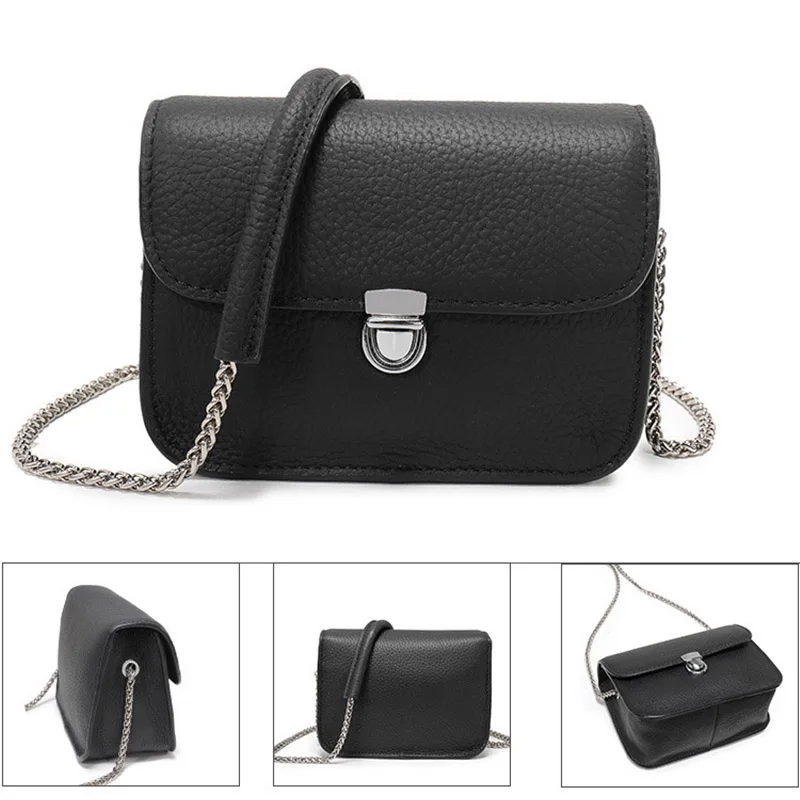 2021 женские сумки известных брендов Женская сумка почтальон из настоящей кожи