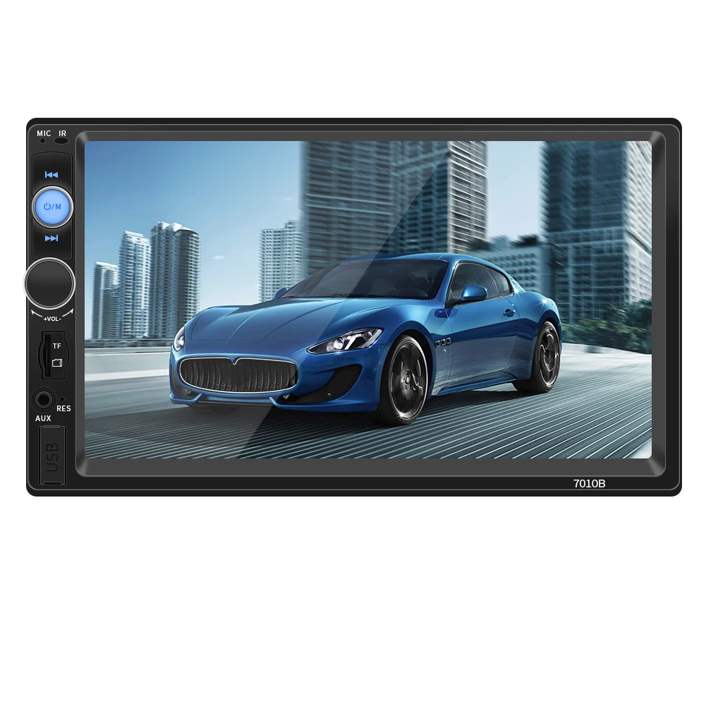 

7 Inch MP5 Players HD Touch Screen Monitor 2 Din Car Multimedia Player Audio Stereo Radio Digital Display BT USB FM Auto Radios