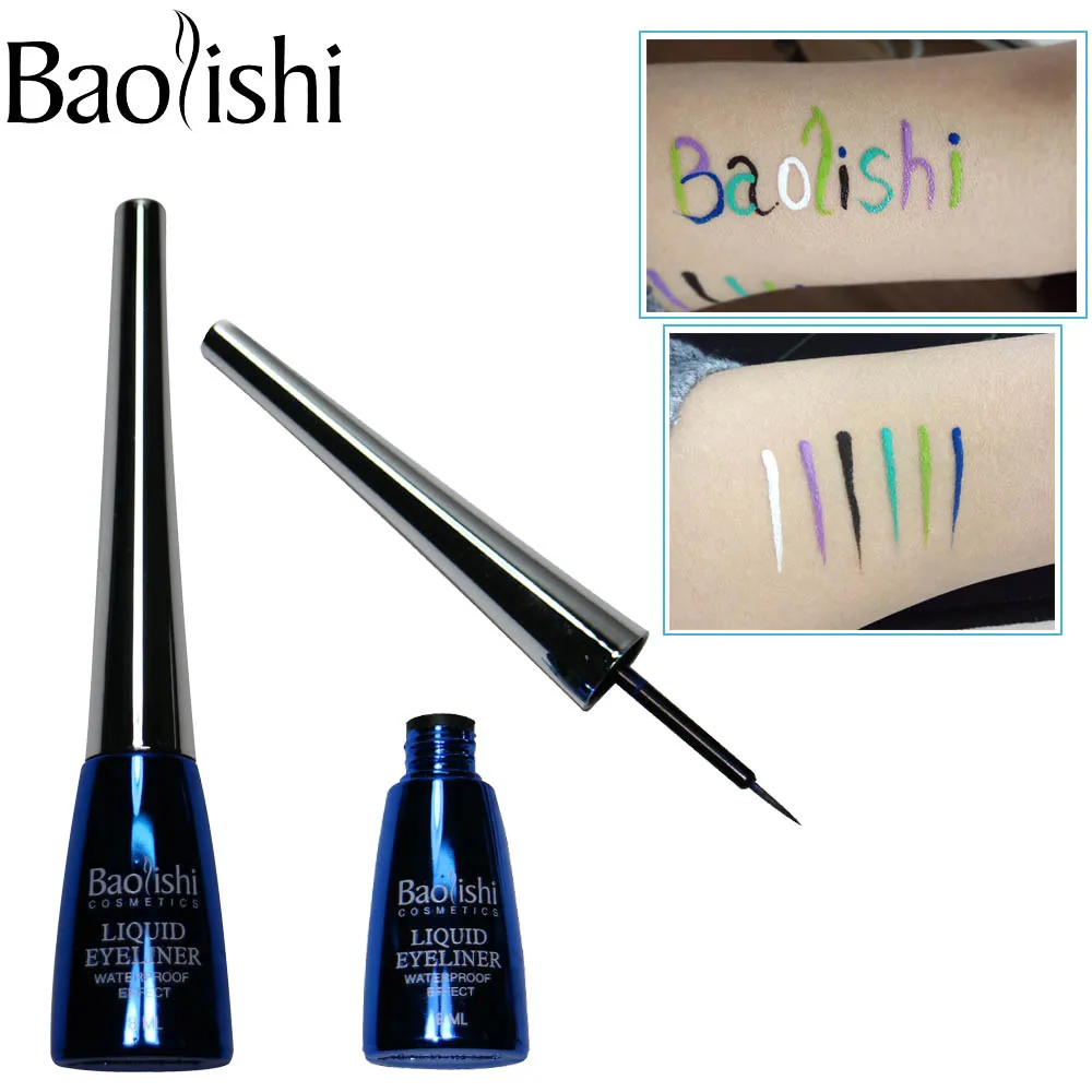 Жидкая подводка для глаз baolihi Водостойкая Подводка 6 цветов|brand liquid eyeliner|liquid