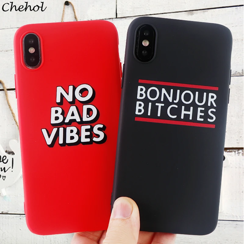 Оригинальный чехол для телефона s IPhone X XS MAX XR 11 8 7 6s Plus Pro с надписью мягкие