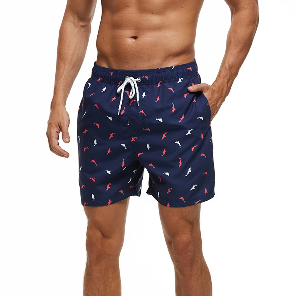

Men's Swimwear Stretch Swimming Trunks Beach Board Shorts Surfing Beach Shorts Boxing Sports Shorts