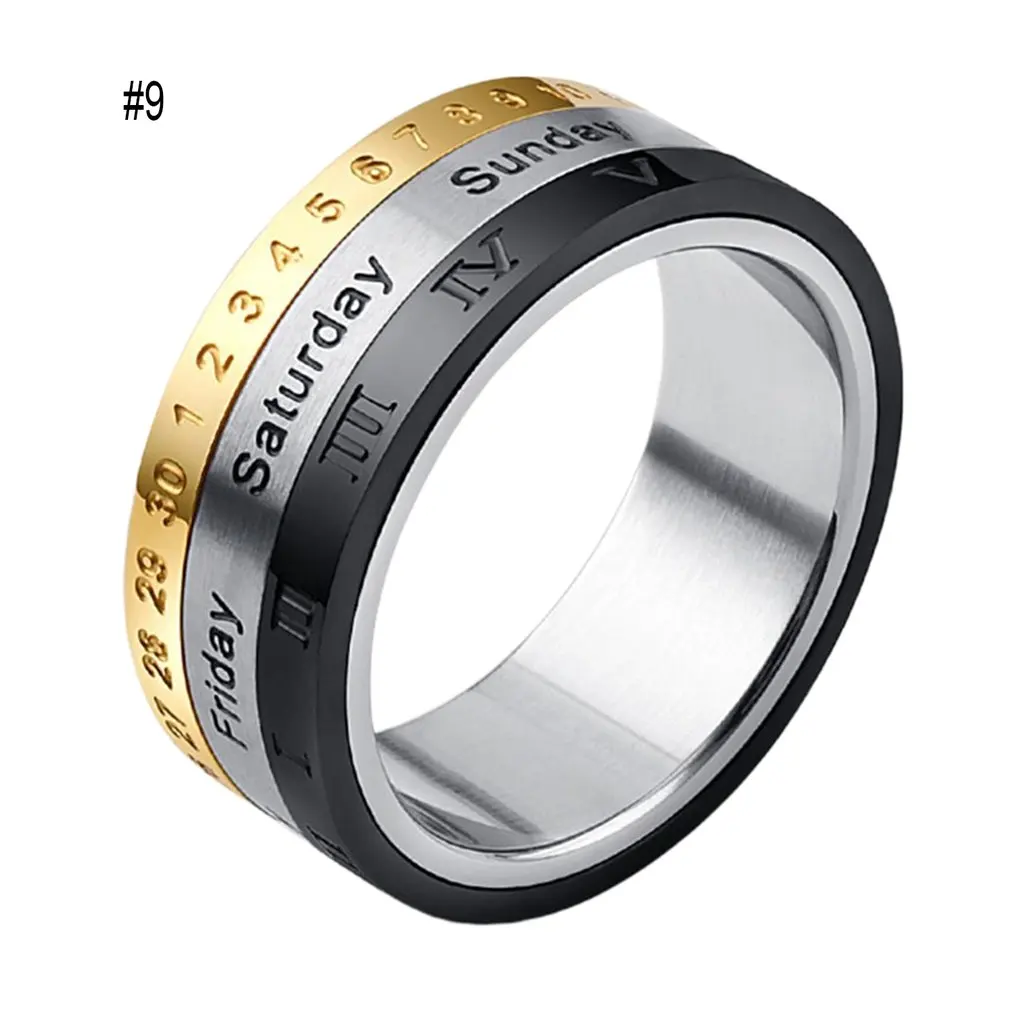 Мужское Винтажное кольцо из нержавеющей стали обручальное для влюбленных