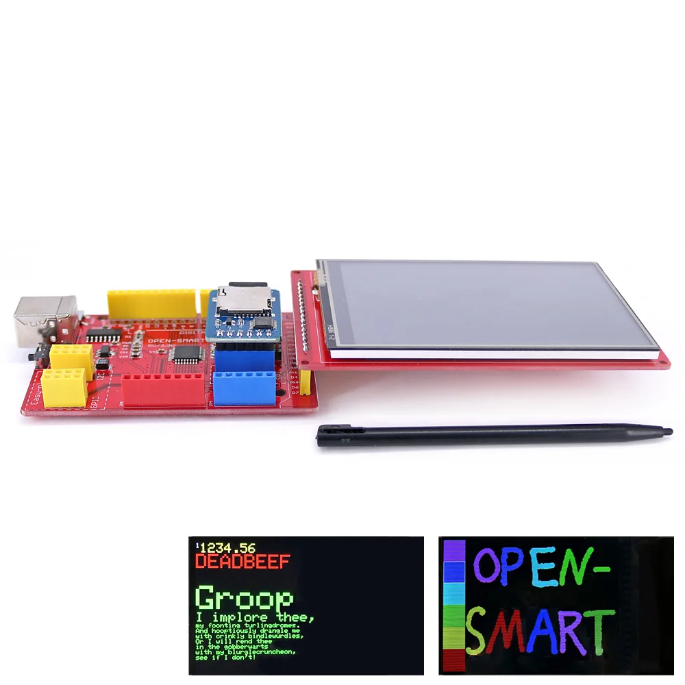 Открытый Смарт 3,5 дюйма 480*320 TFT lcd сенсорный экран коммутационный модуль комплект с простым подключением UNO R3 воздушная плата для Arduino UNO R3/Nano