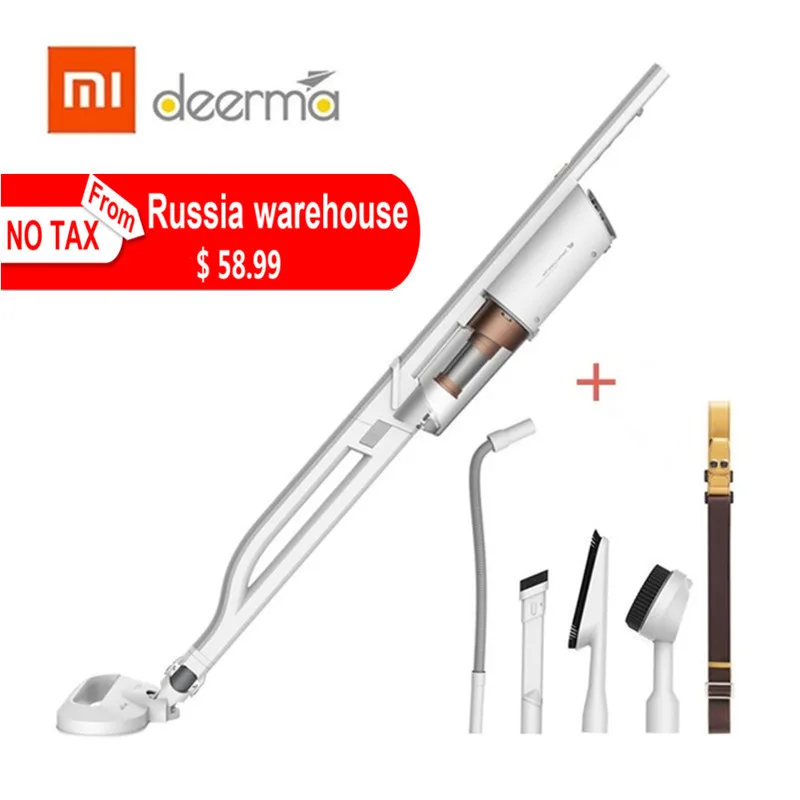 Пылесос Xiaomi Mijia Deerma DX800S портативный легкий пылесос с двойной циркуляцией 220 В