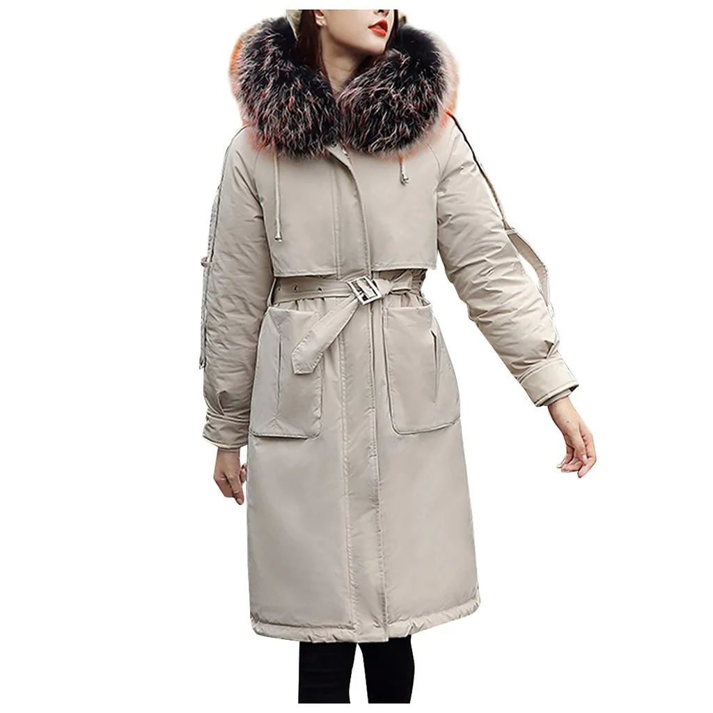 4 вида цветов новинка 2019 женские парки зимнее пальто из толстого хлопка зимняя