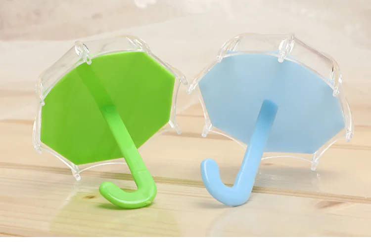 Пластиковые коробки для конфет в форме зонта милые упаковочные детского душа