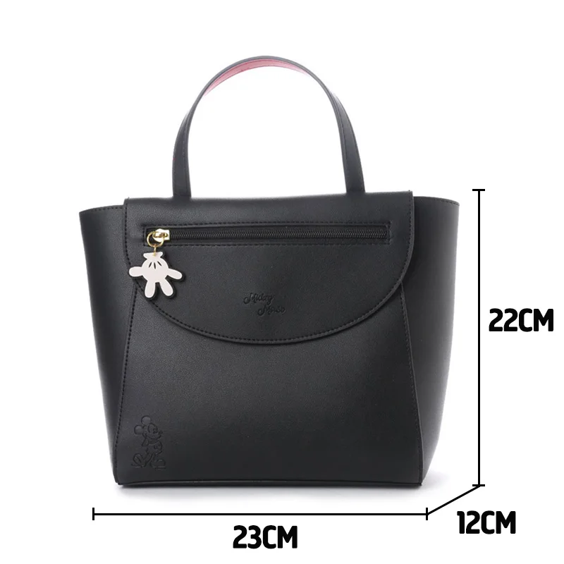 Disney Mickey Mouse женская сумка из ПУ кожи большая высокого качества повседневная через