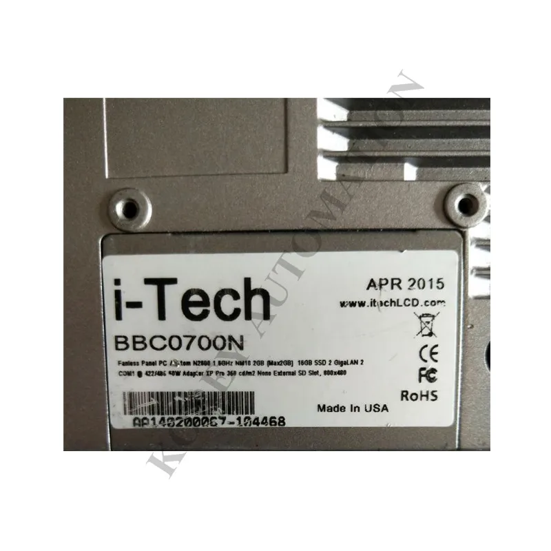 

In Stock iTech Touch Screen BBC0700N