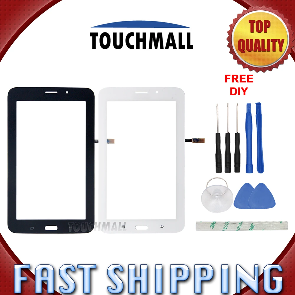 Новый сенсорный экран дигитайзер стекло Замена для Samsung Galaxy Tab 4 Lite 7 0 SM T116 черный