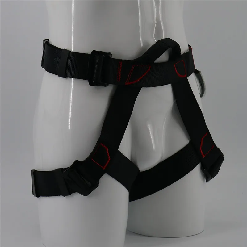 

Professional Outdoor Sports Safety Belt Rock Climbing Harness Waist Support Half Body Harness Aerial Survival Equipment
