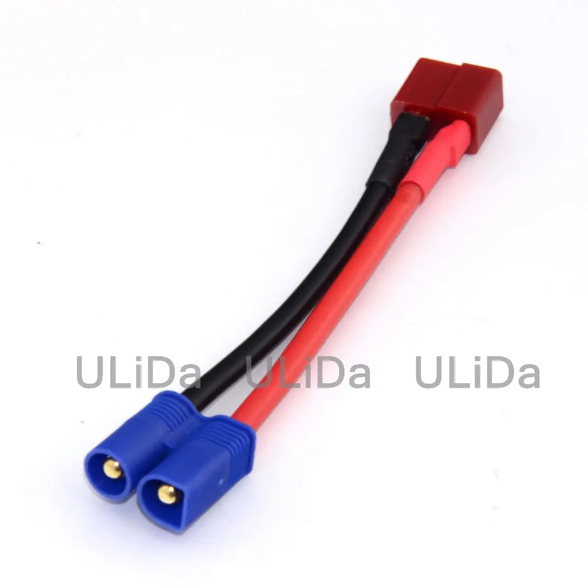 Кабель переходник для зарядки: T Plug Deans Female to EC3 Male LiPo Battery|Детали и аксессуары| |