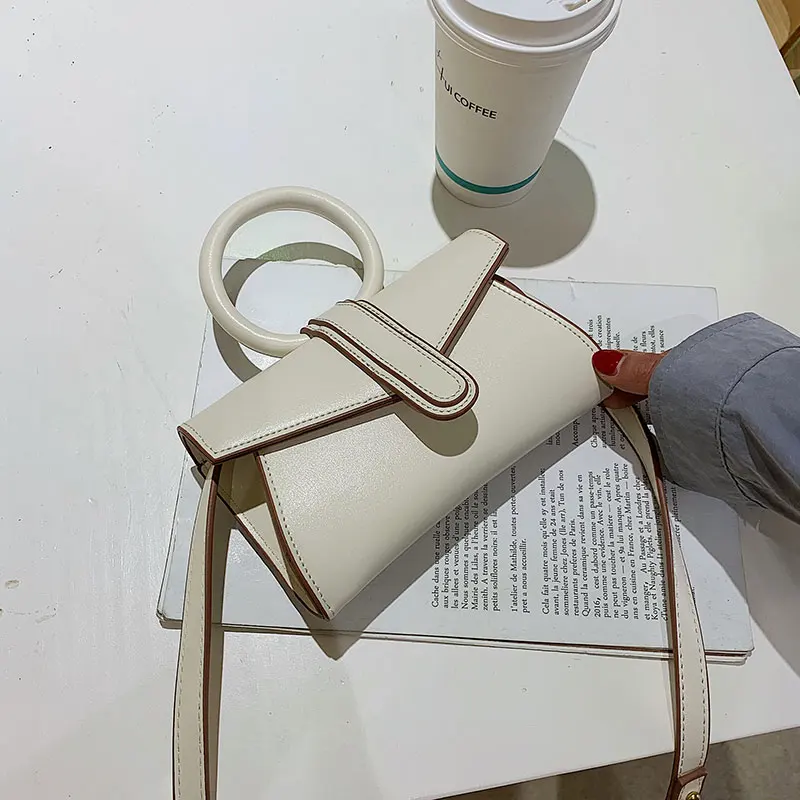 Элегантная женская мини сумка тоут с кольцом новинка 2020 Высококачественная