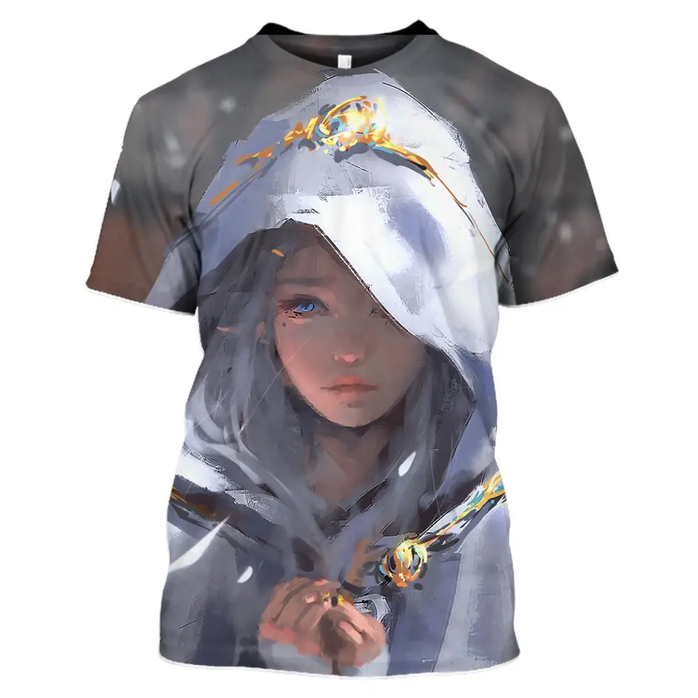 WSFK2019 новый продукт распродажа футболка с привидением нож покемон 3D печать одежда