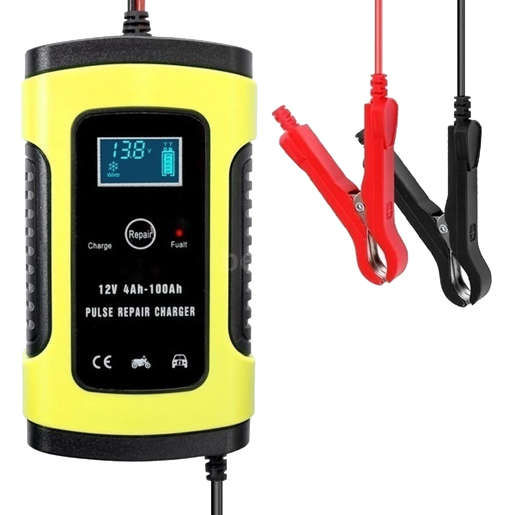 Автоматическое интеллектуальное зарядное устройство для автомобиля 12 В 6 А В| |