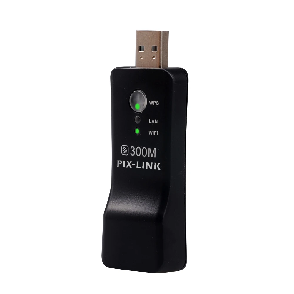 Универсальный USB Беспроводной 300 Мбит/с Wi-Fi адаптер RJ-45 Ethernet Порты и разъёмы