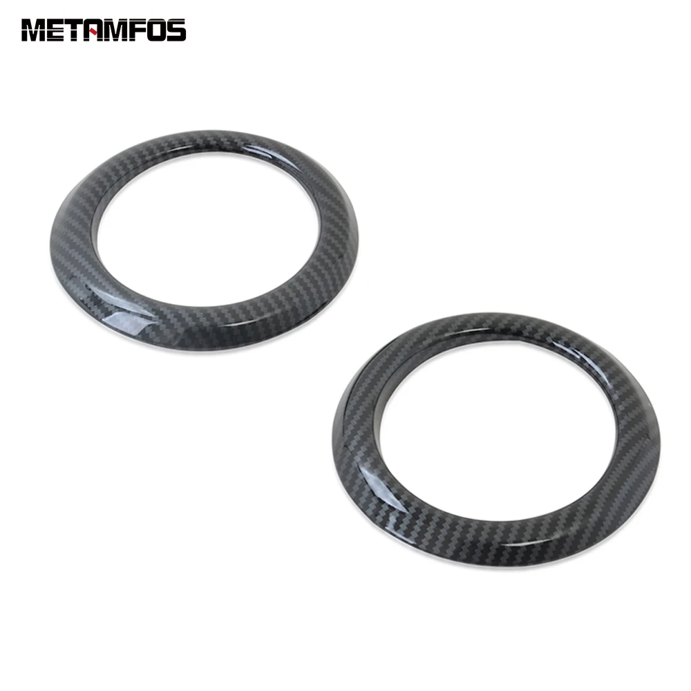 For Toyota Rush 2018 2019 2020 Side Front Air Condition Vent Outlet Cover Decoration Trim Carbon Fiber Interior Car Accessories |