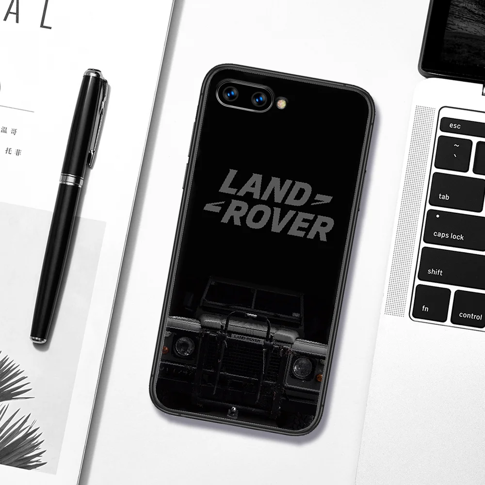 

LAND ROVER Car Logo Phone Case Cover Hull For HUAWEI Honor 6A 7A 8 8A 8S 8x 9 9x 9A 9C 10 10i 20 Lite Pro black Back Soft Funda