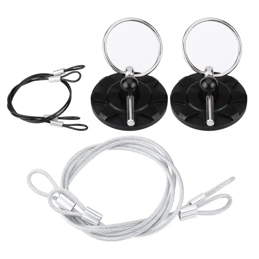 2 шт Универсальный CNC Заготовка алюминиевый гоночный капот штифт защелка замок